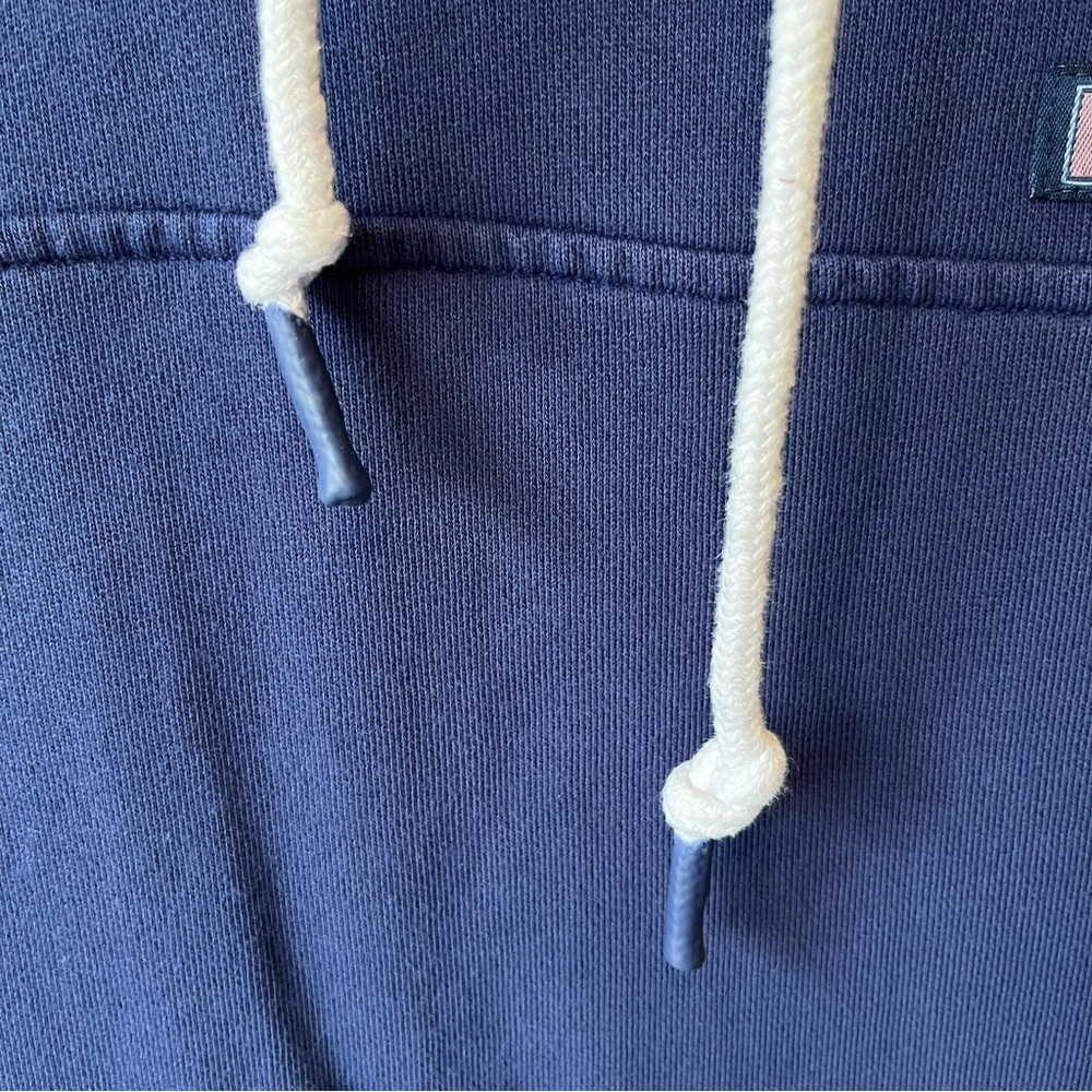 Vineyard Vines Pullover sweatshirt Cowl neck XS Blue Thumb holes Womens Comfy - Picture 8 of 9